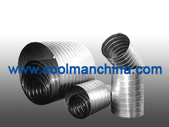 Round spiral duct