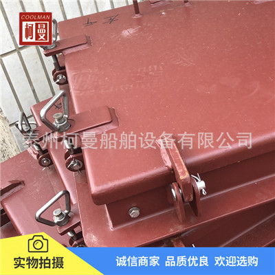 矩形固定通风百页窗 船舶专用铝合金带风雨密盖百叶窗